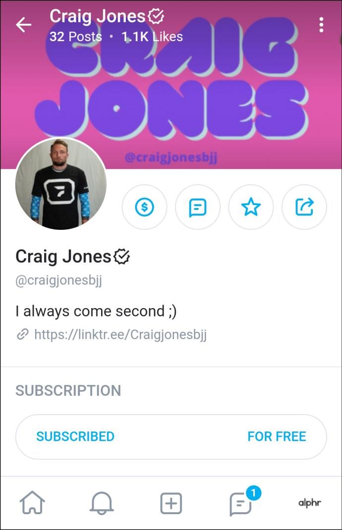 Cómo suscribirse a una cuenta de OnlyFans