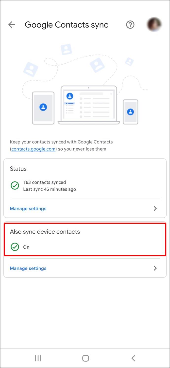 Comment synchroniser les contacts d'Android vers Gmail