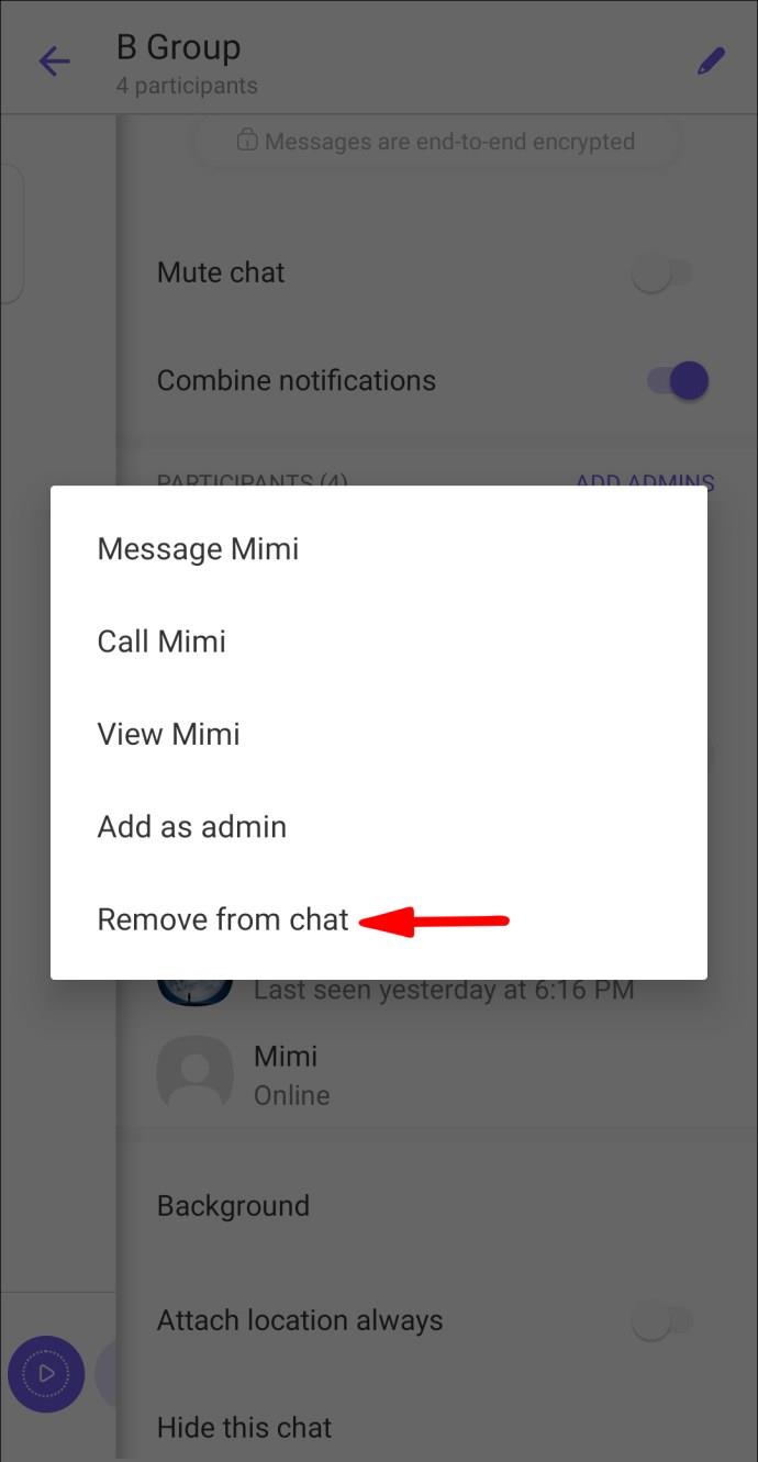 How To Leave A Group In Viber