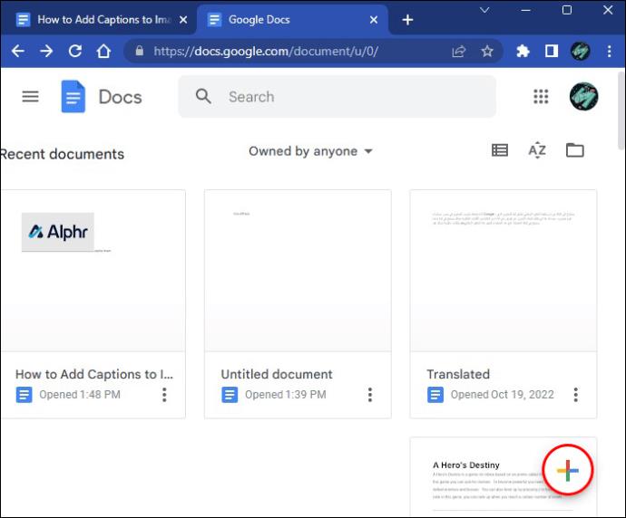 Comment ajouter des légendes aux images dans Google Docs