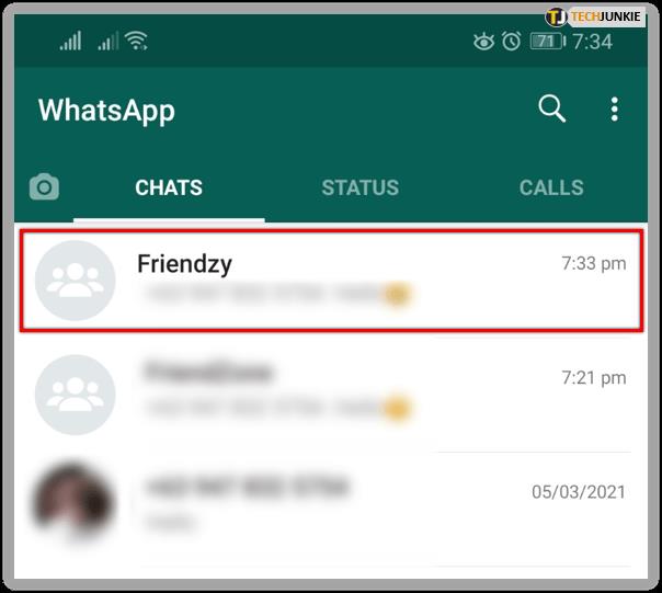 Comment bloquer un contact dans WhatsApp