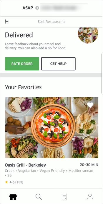 Comment ajouter un pourboire dans l'application Uber ou Uber Eats