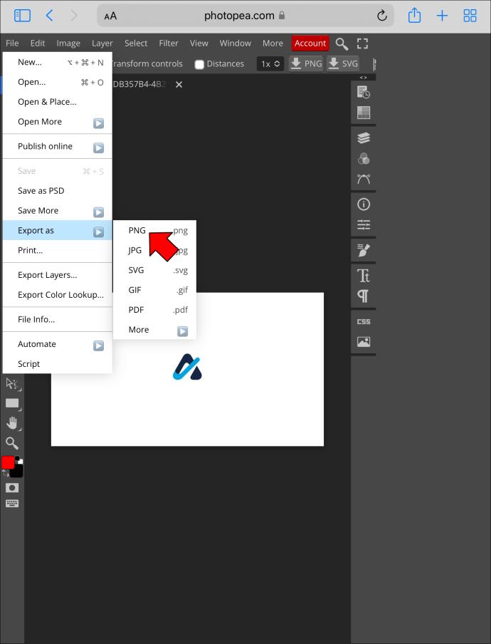 How To Resize An Image In PhotoPea