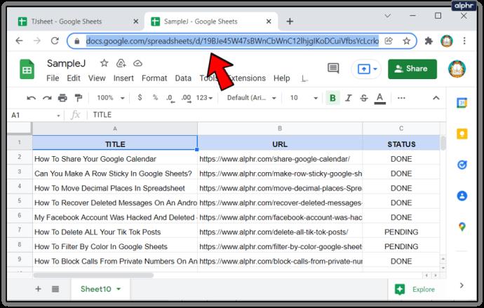 How To Link Data From A Different Tab In Google Sheets