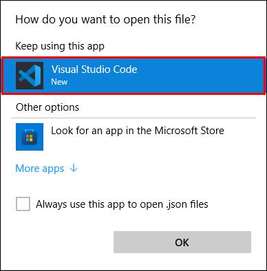 Como abrir Settings.Json no VS Code