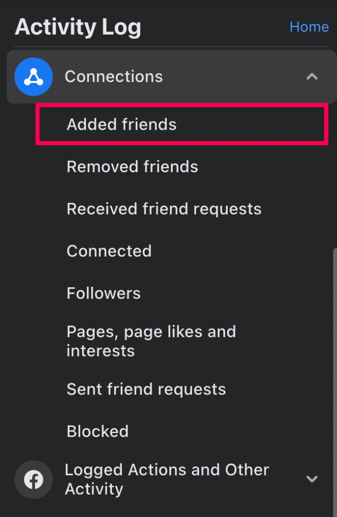 Comment voir les amis récemment ajoutés sur Facebook