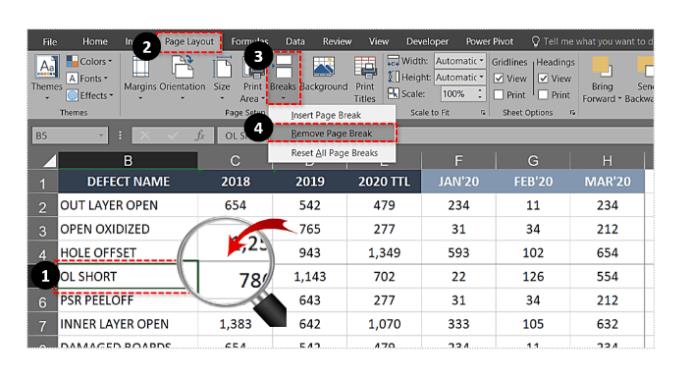 How To Remove The Dotted Lines In Excel