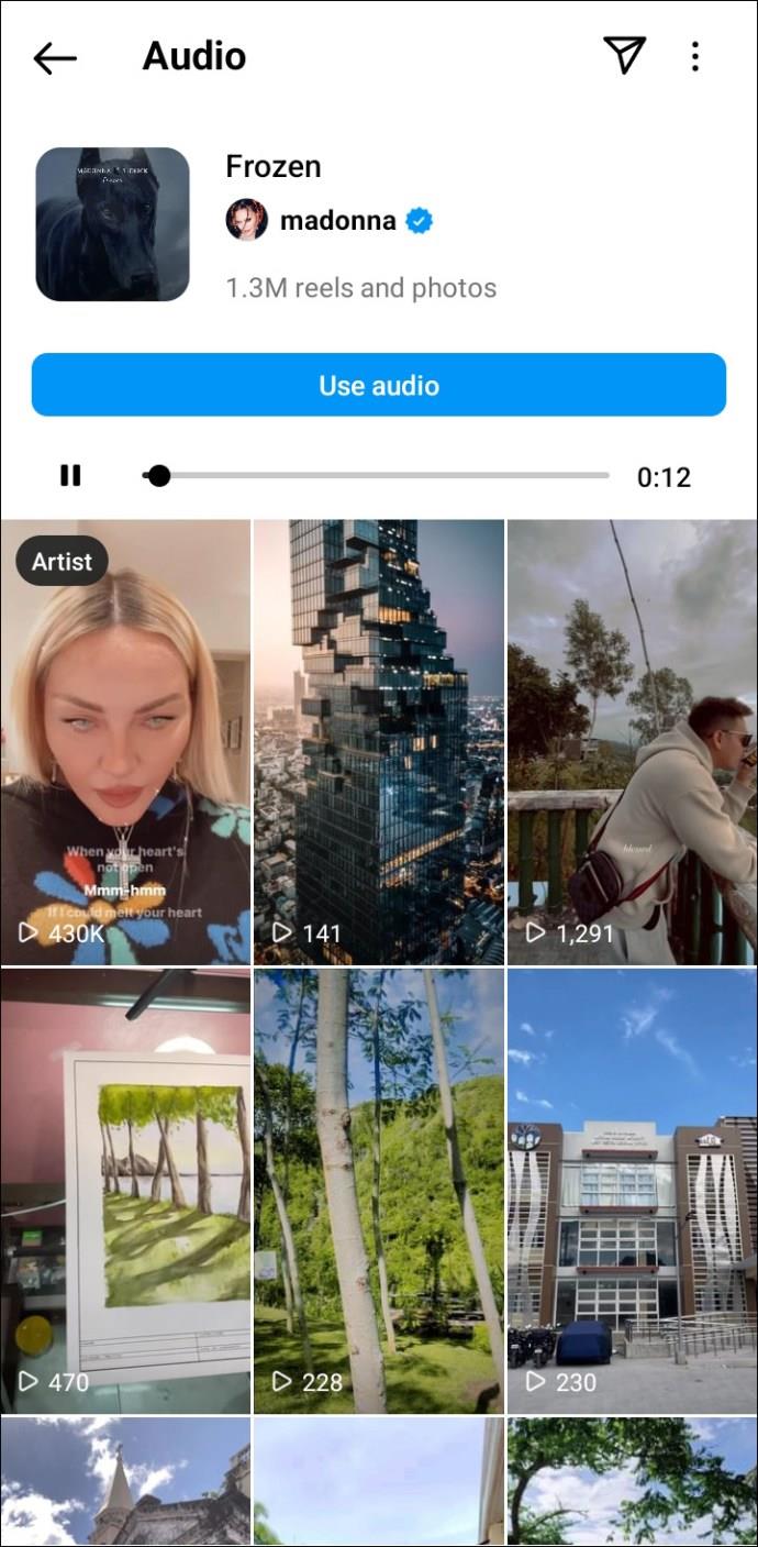 Le migliori canzoni di Instagram Reels