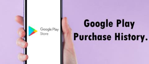 Hoe aankoopgeschiedenis te bekijken in Google Play