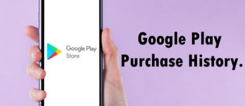 Como visualizar o histórico de compras no Google Play