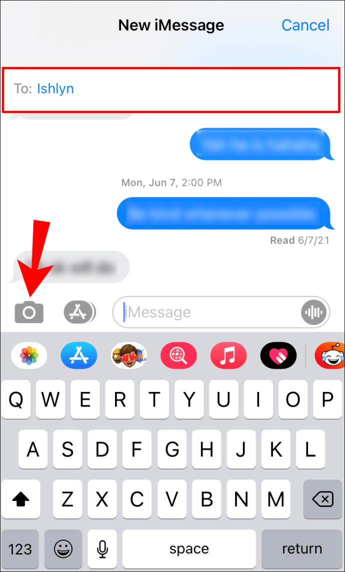 Comment envoyer un message vocal dans IMessage sur un iPhone