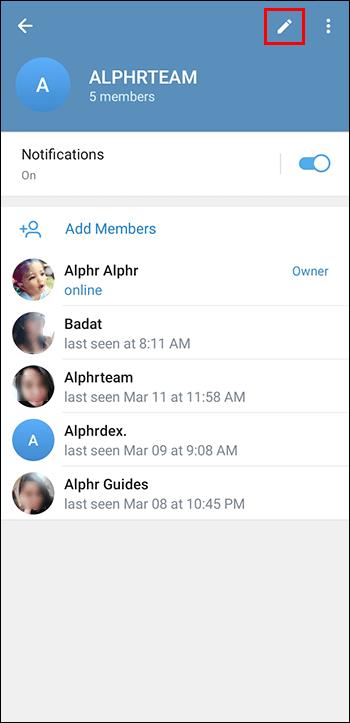 Comment créer une discussion de groupe dans Telegram