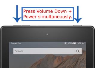 How To Take A Screenshot With Your Amazon Fire Tablet