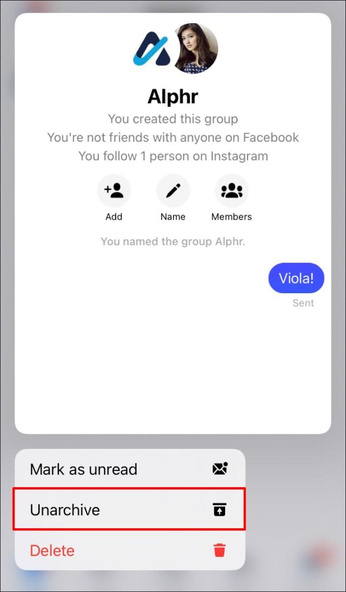 Comment récupérer des messages supprimés dans Facebook Messenger