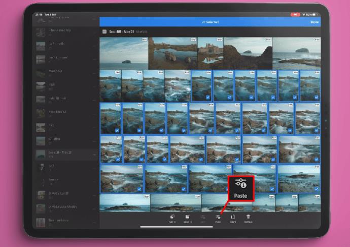 Comment éditer des photos par lots dans Lightroom