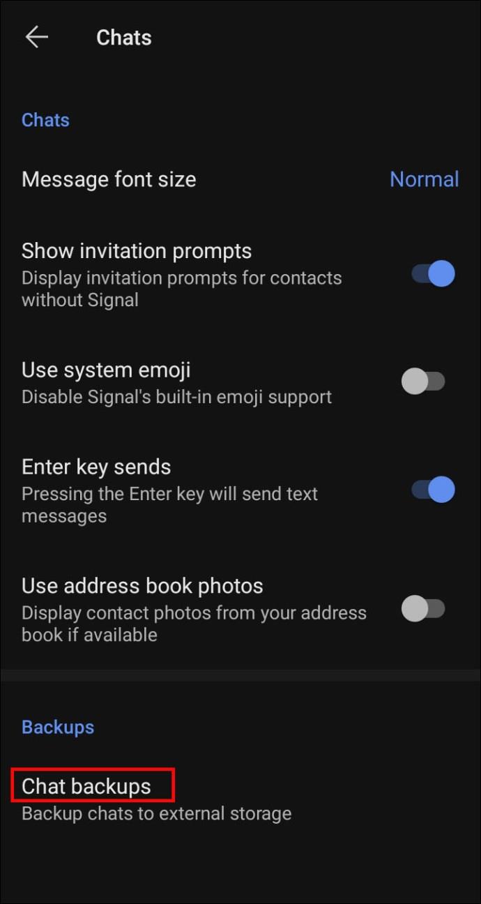 Signal Messaging – Où sont stockés les messages ?