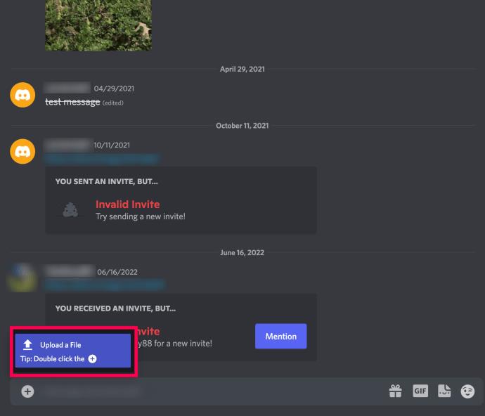 Как отправлять файлы в Discord