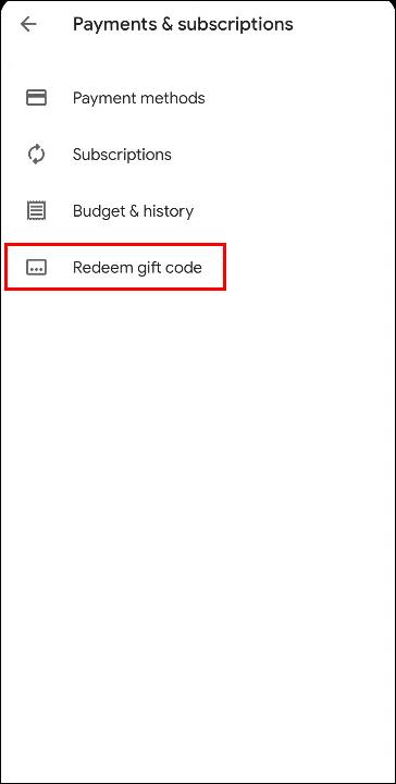 Google Play में कोड कैसे रिडीम करें