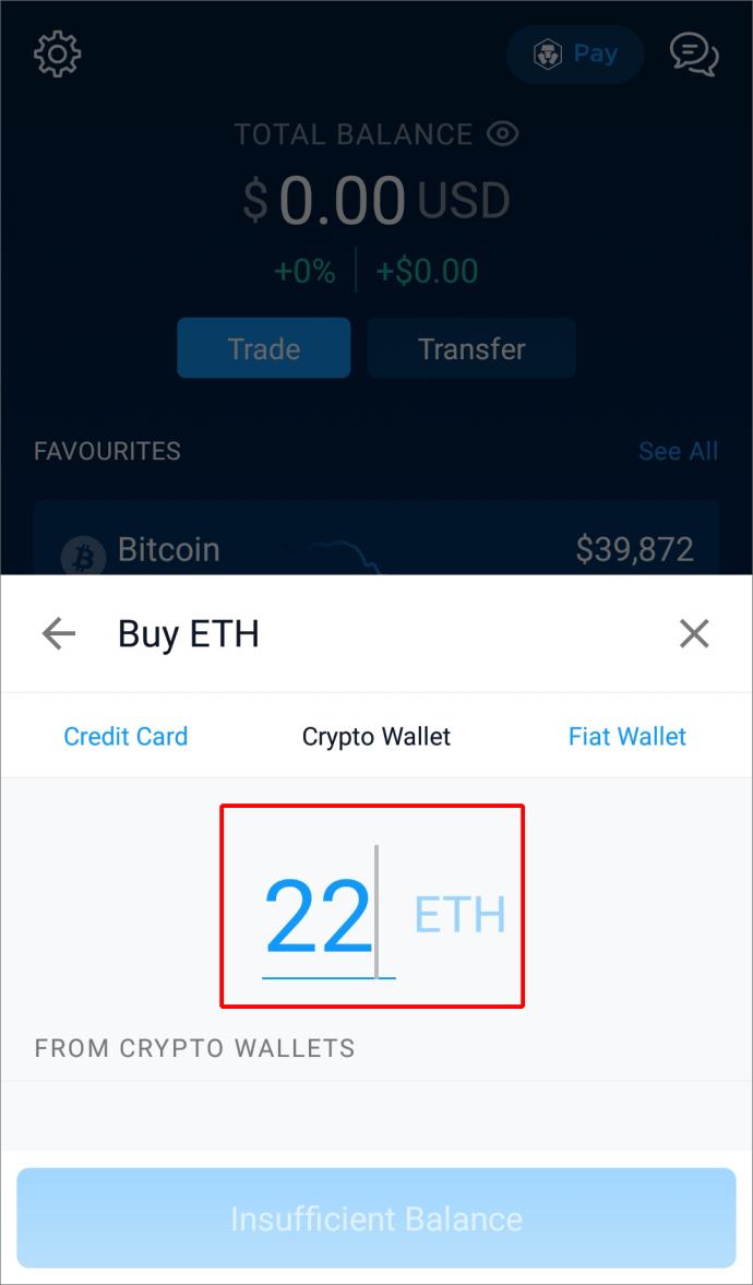 Comment vendre de la crypto sur Crypto.Com