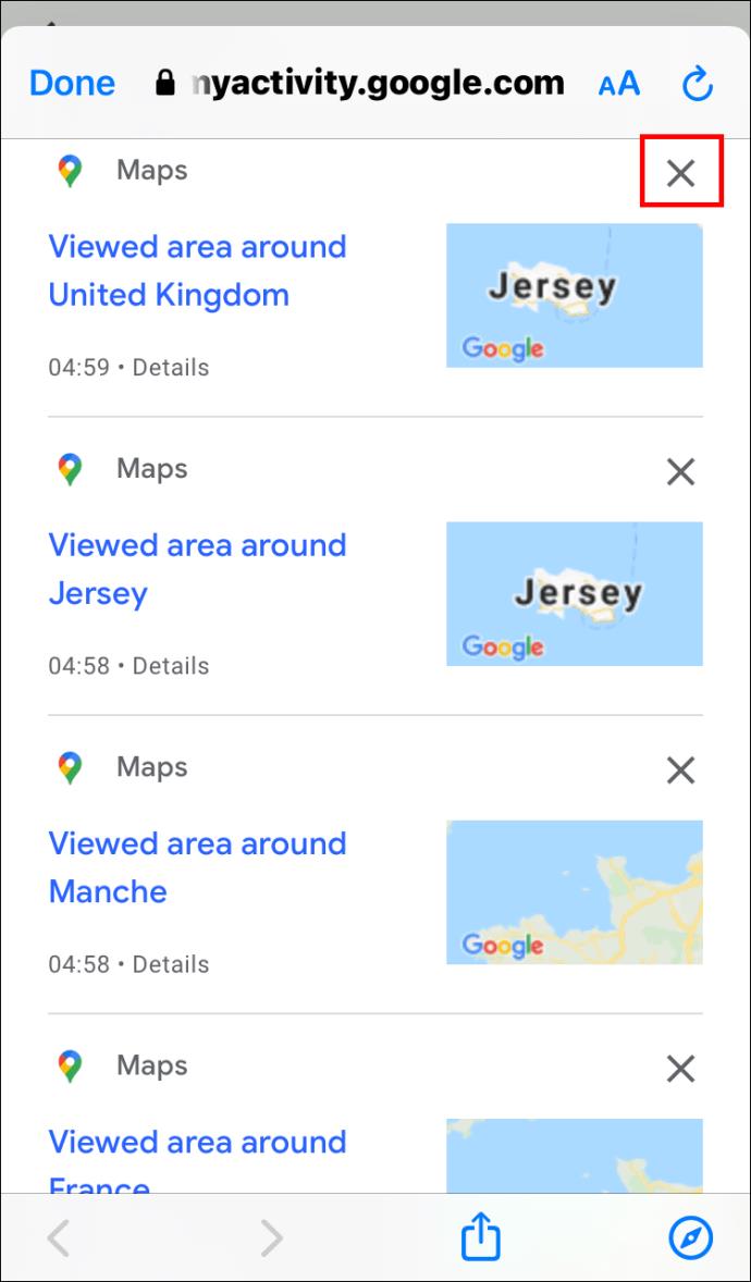 Comment afficher l'historique de recherche de Google Maps
