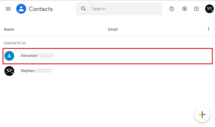 Comment trouver vos contacts dans Gmail