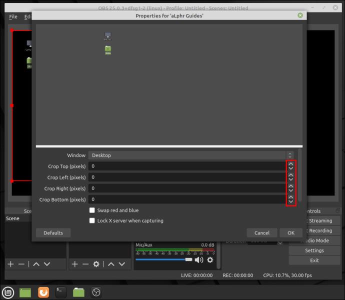 How To Crop The Window Capture In OBS