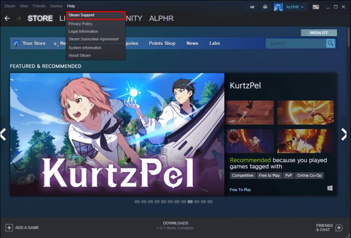 Cum să ștergeți activitatea jocului din Steam