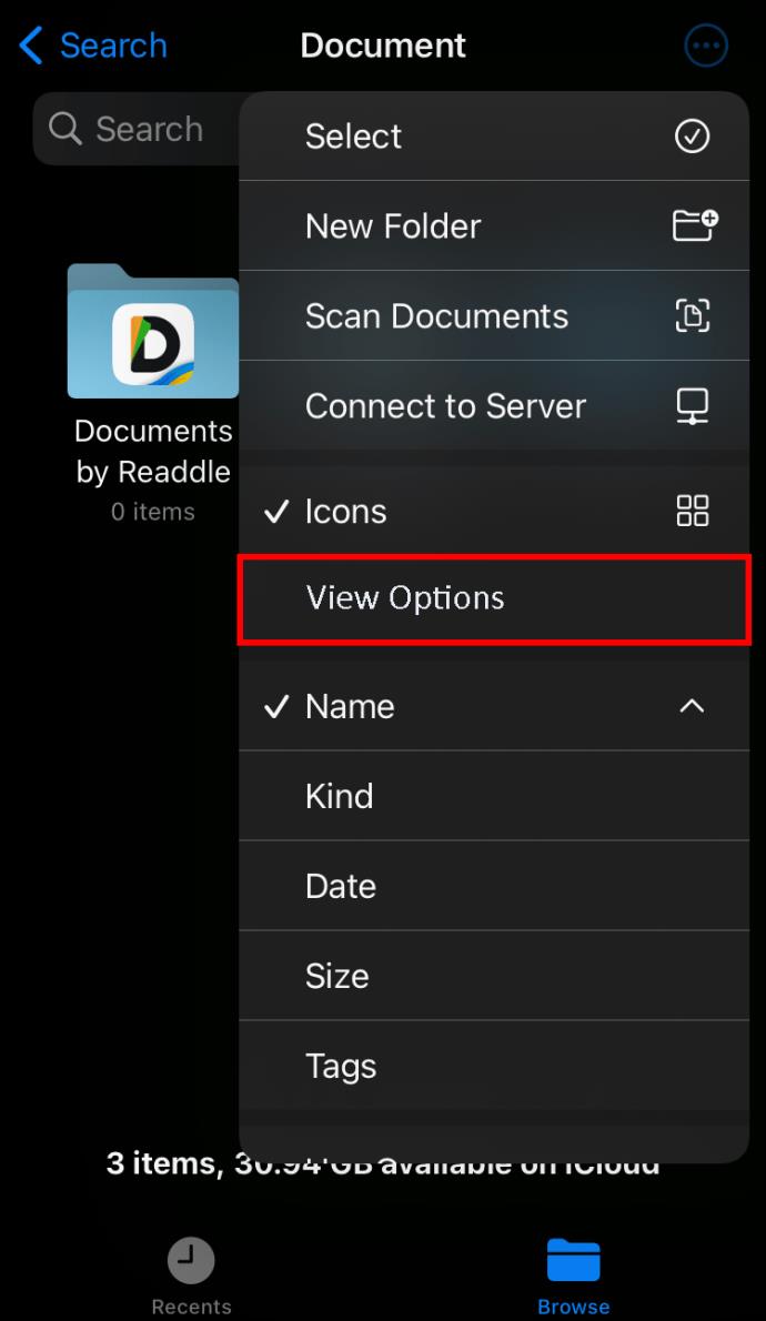 Comment changer les extensions de fichier pour un fichier sur un iPhone