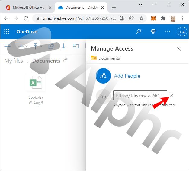 Como parar de compartilhar arquivos ou pastas no OneDrive