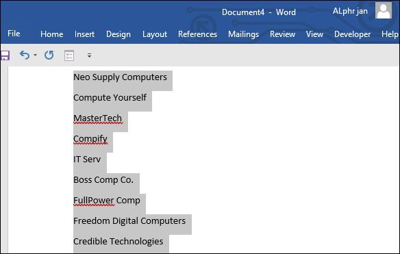 Comment créer une liste de contrôle dans Microsoft Word