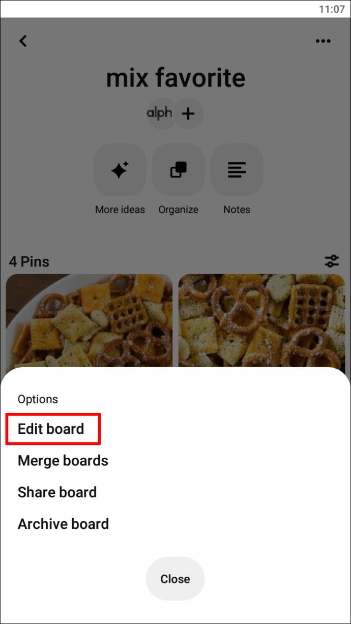 Comment rendre un tableau privé sur Pinterest