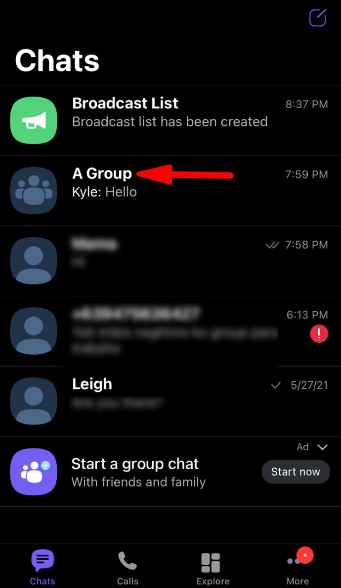 How To Leave A Group In Viber