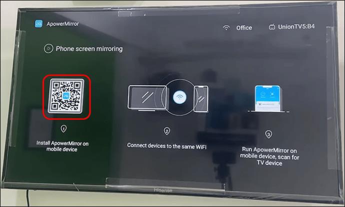 Comment mettre en miroir un iPad sur un téléviseur Hisense