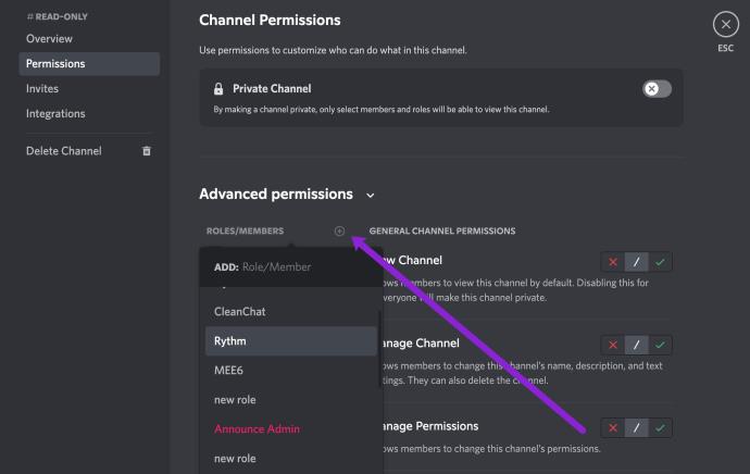 How To Make A Channel Read Only In Discord