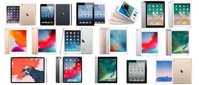 A List Of IPad Generations And Models