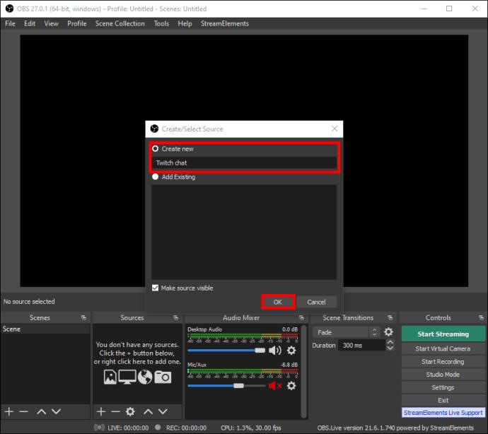 How To Get Chat On Screen In OBS