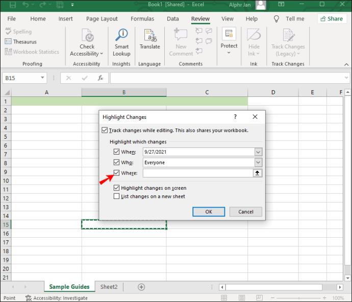 How To Check Who Edited An Excel Spreadsheet