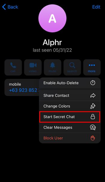 How To Send An Expiring Photo In Telegram