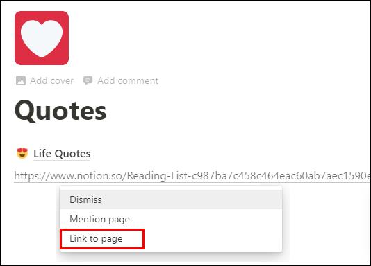 Comment copier une page dans Notion