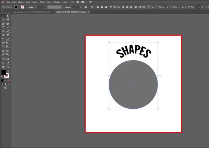 Comment faire du texte une forme dans Illustrator