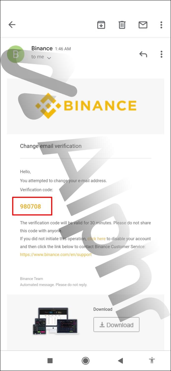 Como alterar seu endereço de e-mail na Binance