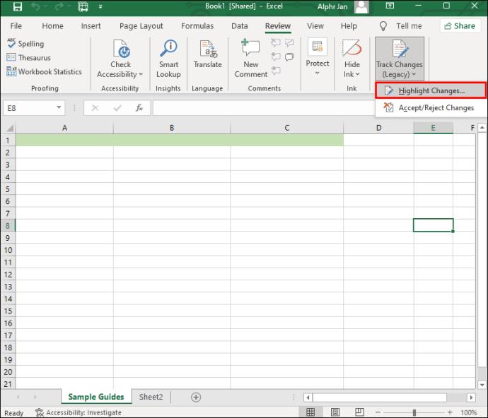 How To Check Who Edited An Excel Spreadsheet