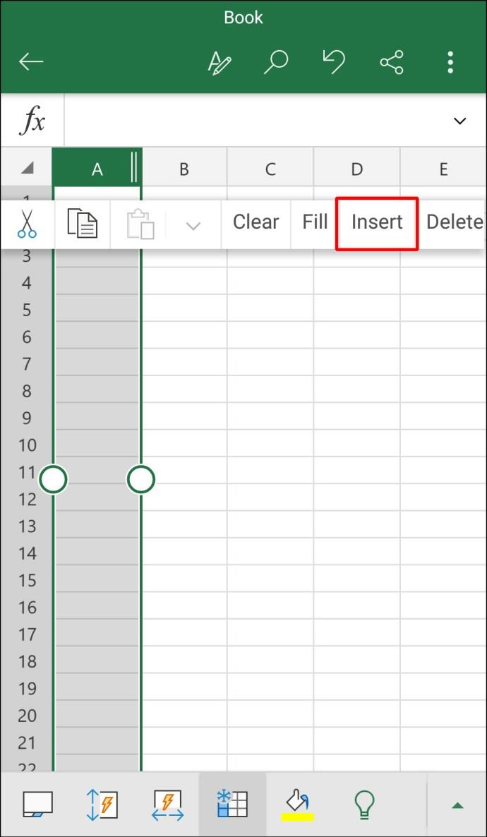 Comment ajouter une colonne dans Excel
