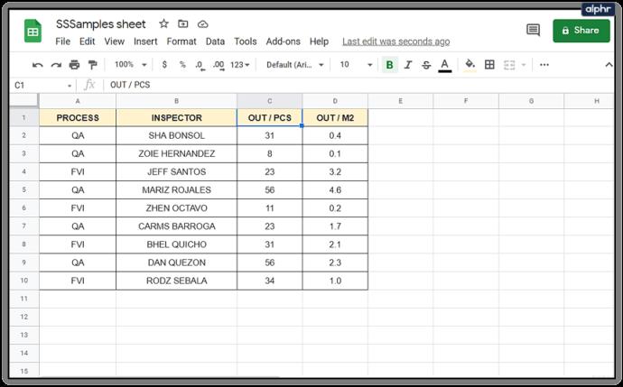 Comment ajouter et supprimer des lignes et des colonnes dans Google Sheets