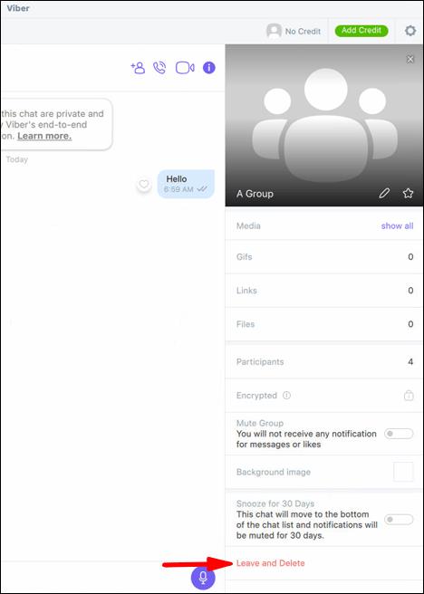 How To Leave A Group In Viber
