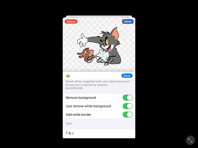 Comment faire des autocollants animés pour Telegram