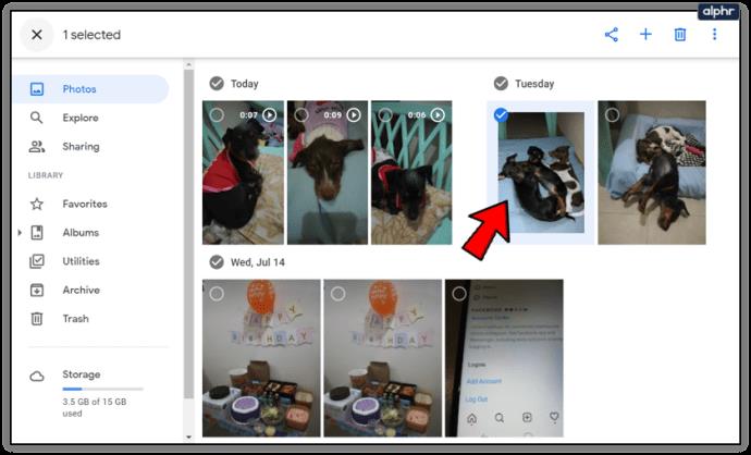 Comment changer Google Photos vers un autre compte