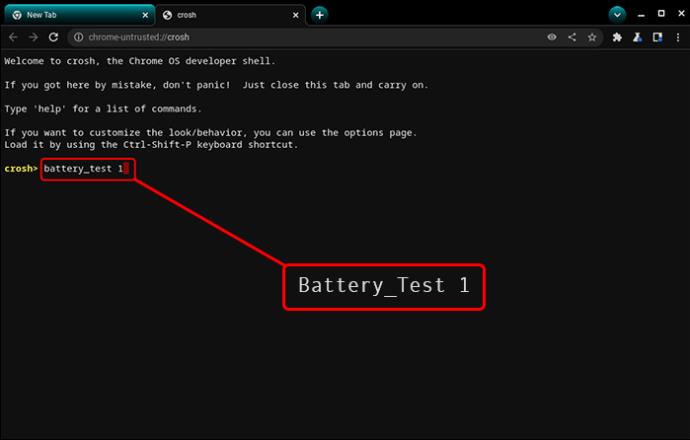 วิธีเปิด CROSH บน Chromebook