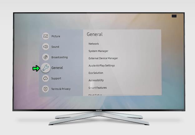 Samsung TV の言語を変更する方法