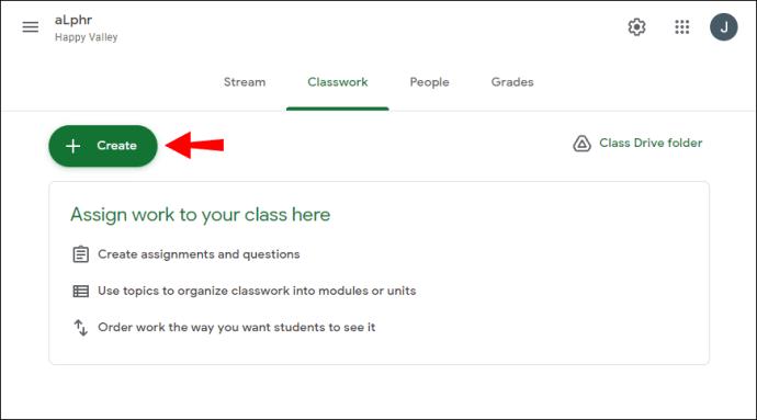 كيفية إجراء اختبار في Google Classroom